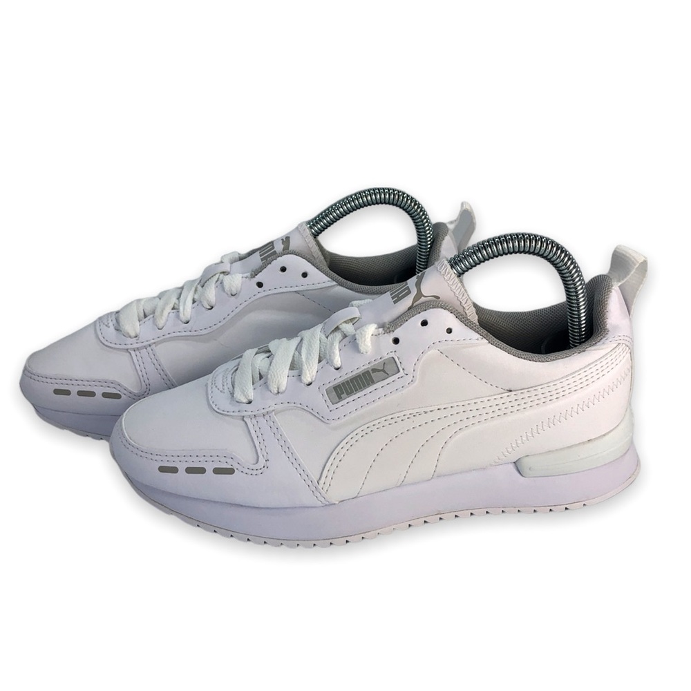 PUMA R78 low top MENS 5.5 WOMENS 7 white trainers shoes sneakers
